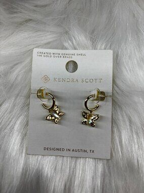 Kendra Scott Butterfly Earrings